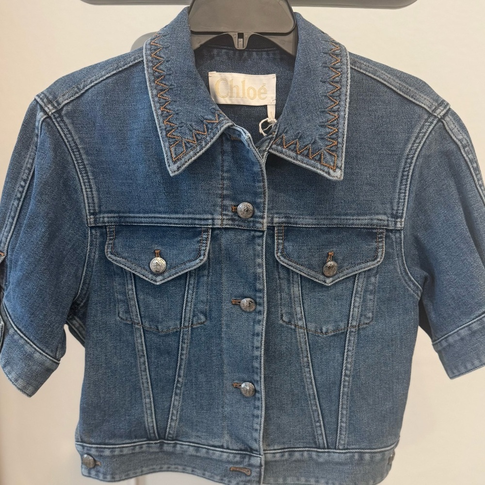 Chloé Blue Denim Jacket